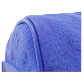 Louis Vuitton-Louis Vuitton Taurillon Monogram Keepall Bandouliere 25cm Boston Bag-Black,Blue