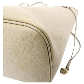 Louis Vuitton-Bolsa Neverfull MM em Monogram Empreinte Louis Vuitton-Cinza