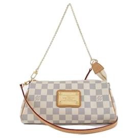 Louis Vuitton-Louis Vuitton Damier Azur Eva Shoulder Bag-Blue,Other