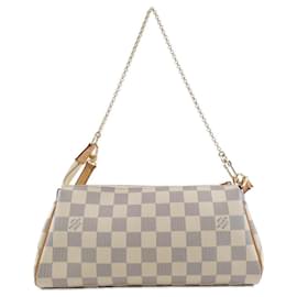 Louis Vuitton-Louis Vuitton Damier Azur Eva Shoulder Bag-Blue,Other
