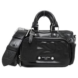 Louis Vuitton-Louis Vuitton Keepall Cargo Bandouliere 25cm Boston Bag-Black