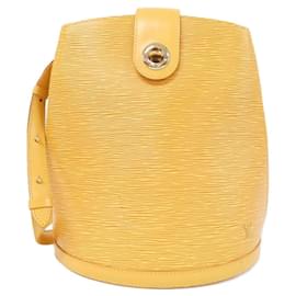 Louis Vuitton-Louis Vuitton Epi Cluny Shoulder Bag-Yellow