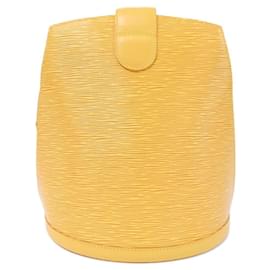 Louis Vuitton-Louis Vuitton Epi Cluny Shoulder Bag-Yellow