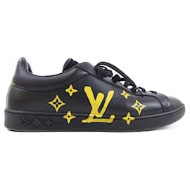 Louis Vuitton-Tênis pretos Louis Vuitton-Preto