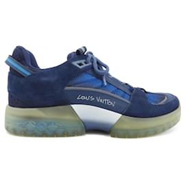 Louis Vuitton-Louis Vuitton Navy Sneakers-Navy blue
