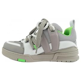 Louis Vuitton-Louis Vuitton Gray Sneakers-Brown