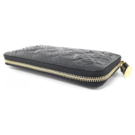 Louis Vuitton-Louis Vuitton Exotic Leather Zippy Wallet-Black