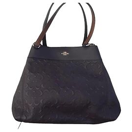 Borsa a tracolla Coach Georgie Saddle Viola scuro
