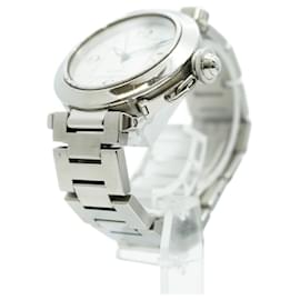 Cartier-Cartier Pasha C 2324 White Dial Watch for Men-Other