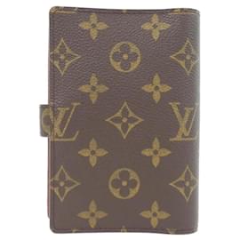 Louis Vuitton-Louis Vuitton Monogram Agenda PM R20005 Organizer-Brown