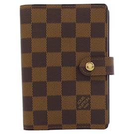 Louis Vuitton-Louis Vuitton Damier Agenda PM Organizer-Brown