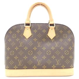 Louis Vuitton-Louis Vuitton Monogram Alma PM Handbag-Brown