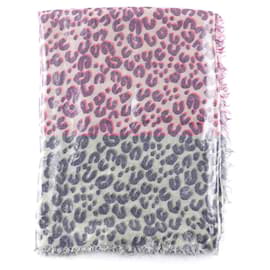 Louis Vuitton-LOUIS VUITTON Scarves T.  Cashmere-Purple