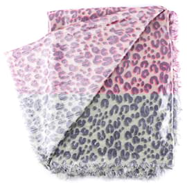Louis Vuitton-LOUIS VUITTON Scarves T.  Cashmere-Purple