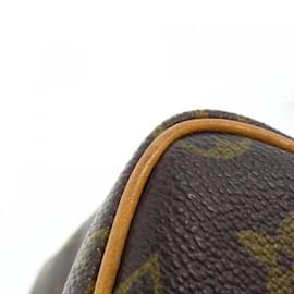 Louis Vuitton-Louis Vuitton Monogram Nano Speedy Boston Bag-Brown,Monogram