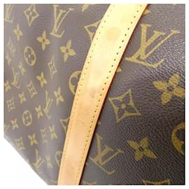 Louis Vuitton-Louis Vuitton Monogram Keepall 50cm Boston Bag-Brown