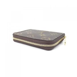 Louis Vuitton-Louis Vuitton Monogram Zippy Coin Purse-Brown