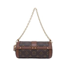 Louis Vuitton-Louis Vuitton Monogram Papillon Trunk M57835 Shoulder Bag-Brown