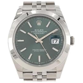 Rolex-Rolex Datejust 126300 Stainless Steel Wristwatch-Other