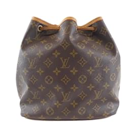 Louis Vuitton-Louis Vuitton Monogram Petit Noe M42226 Shoulder Bag-Brown
