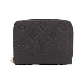 Louis Vuitton-Louis Vuitton Monogram Empreinte Zippy Coin Purse-Black