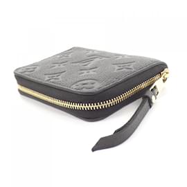 Louis Vuitton-Louis Vuitton Monogram Empreinte Zippy Coin Purse-Black