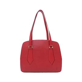Louis Vuitton-Louis Vuitton Epi Voltaire M52437 Shoulder Bag-Red