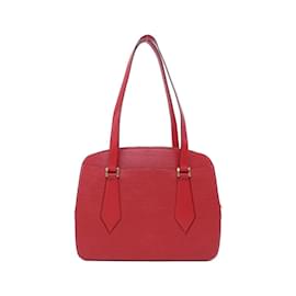 Louis Vuitton-Louis Vuitton Epi Voltaire M52437 Shoulder Bag-Red