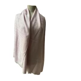 Autre Marque-Bvlgari logo mania pink stole-Pink