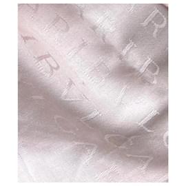 Autre Marque-Bvlgari logo mania pink stole-Pink