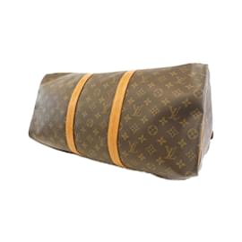 Louis Vuitton-Louis Vuitton Monogram Keepall 50cm Boston Bag-Brown