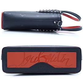 Christian Louboutin-Christian Louboutin Kabata N S Mini Shoulder Bag-Black,Red