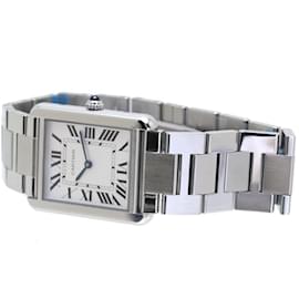 Cartier-Cartier Tank Solo LM W5200014 Stainless Steel Men's Watch-Other