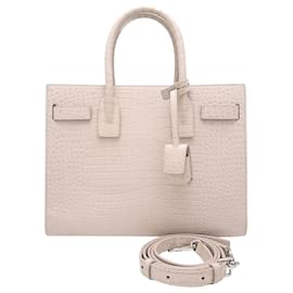 Yves Saint Laurent-Yves Saint Laurent Pink Leather Handbag-Pink