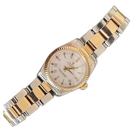 Rolex-Oyster Perpetual-White,Golden