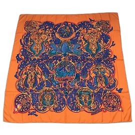 Hermès A charmosa com os animais Laranja