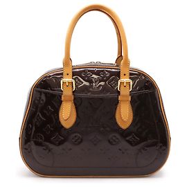 Bolsa Summit Drive em Monogram Vernis da Louis Vuitton Bordeaux