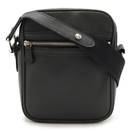Louis Vuitton-Louis Vuitton Taiga Dimitri Shoulder Bag-Black,Grey