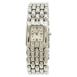 Reloj de Cuarzo para Damas CHAUMET Casey Square Esfera Plateada en Acero Inoxidable Otro