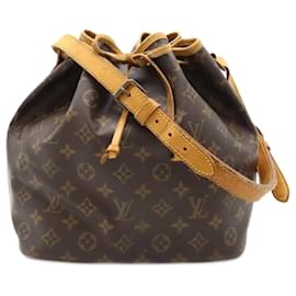 Louis Vuitton-Louis Vuitton Monogram Petit Noe Shoulder Bag-Brown