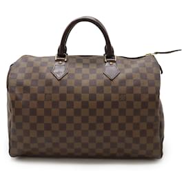 Louis Vuitton-Louis Vuitton Damier Speedy 35 Handbag-Brown