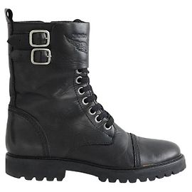 Zadig & Voltaire Scarpe in pelle con lacci Nero