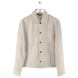 Calvin Klein-Suede jacket-Grey