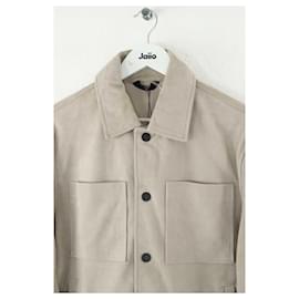 Calvin Klein-Suede jacket-Grey