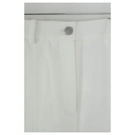 Autre Marque-White straight pants-White