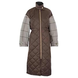 Baum und Pferdgarten-Cotton down jacket-Brown