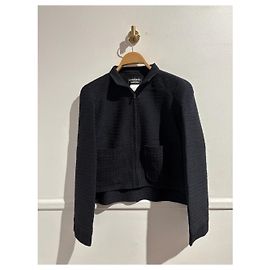 Giacche CHANEL T.International L Cotone Nero