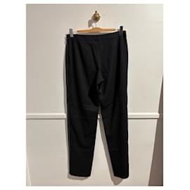 Chanel-CHANEL Trousers T.International XL Polyester-Black