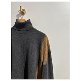 Hermès-HERMES Knitwear T.International S Wool-Grey