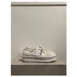 Céline Sneaker CELINE T.EU 38 Stoff Weiß